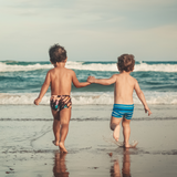 Getting sunscreen on a squirmy 2-year-old