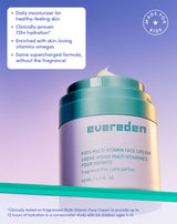Daily moisturizer for healthy-feeling skin
Clinically proven 72 hour hydration
Enriched with skin-loving omegas vitamin omegas
Same supercharged formula, without the fragrance