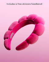 Includes a free skincare headband !