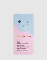 Kids Cloud Face Wash Sample bottle / packaging