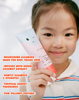 Kids Cloud Face Wash Travel Size