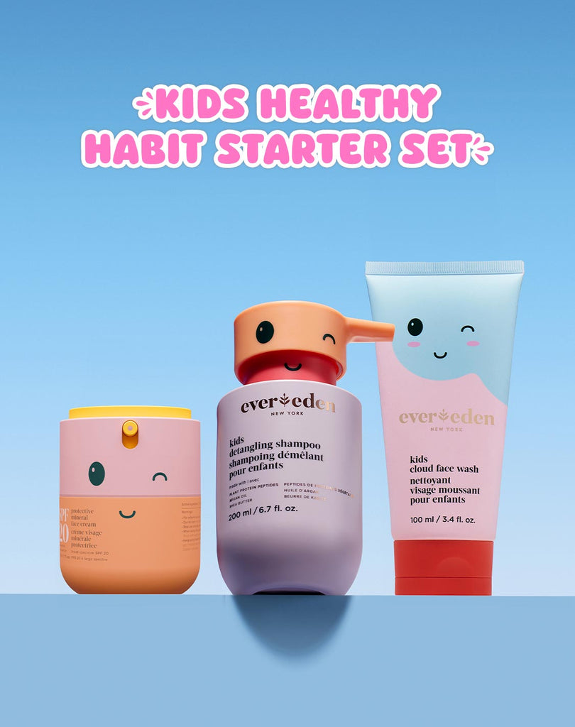 Evereden | Kids Healthy Habits Starter Set | Clean Skincare