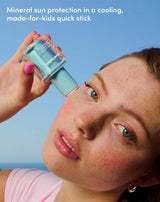 Mineral sun protection in a cooling, made-for-kids quick stick