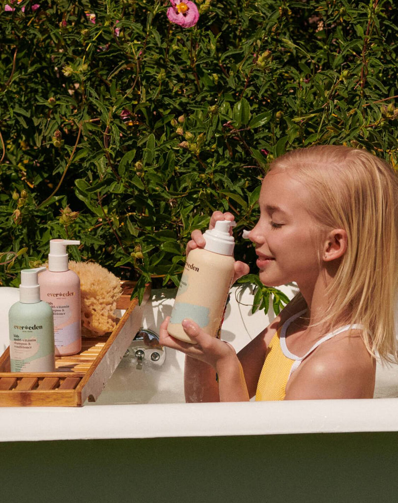Complete Kids Routine Set  Vitamins for skin, Face cream, Body wash
