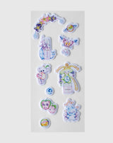 Puffy Stickers bottle / packaging