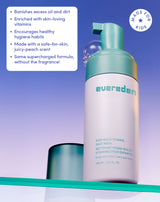 Banishes excess oil and dirt
Enriched with skin-loving vitamins
Encourages healthy hygiene habits
Made with a safe-for-skin juicy peach scent
Same supercharged formula without the fragrance