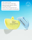 100% mineral UV filter
Fluid texture blends in like magic
Water and sweat resistant-perfect for a dip in the pool!
Clip for easy, on-the-go touch-ups
Sensitive-skin friendly for everyday play