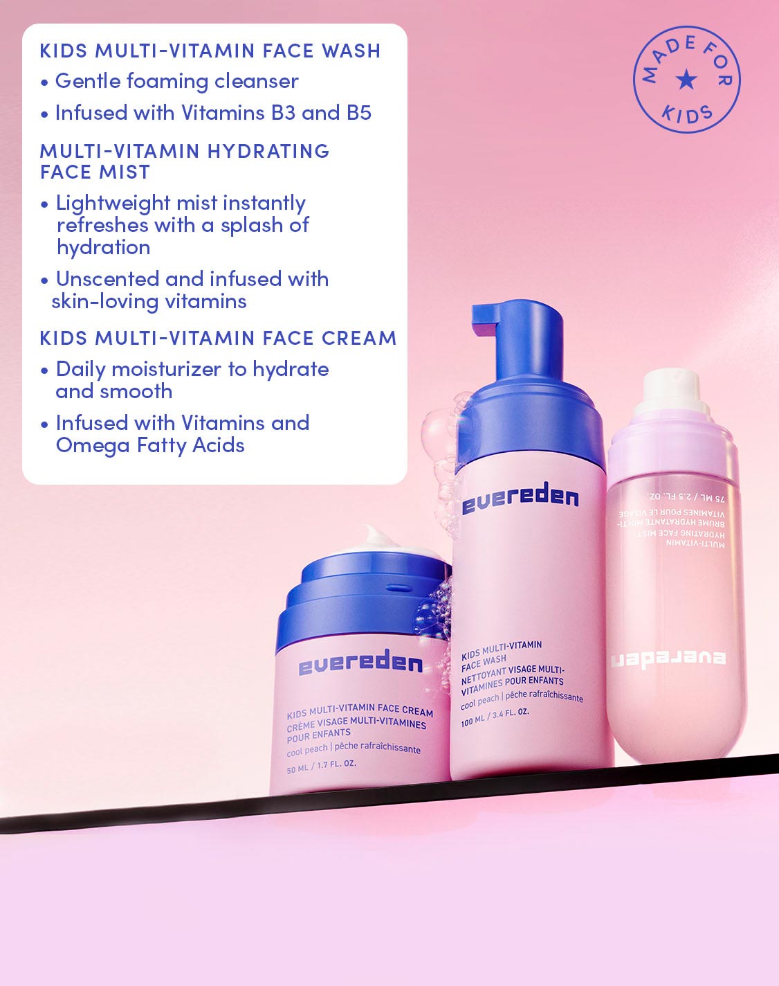 Kids Happy Face Trio