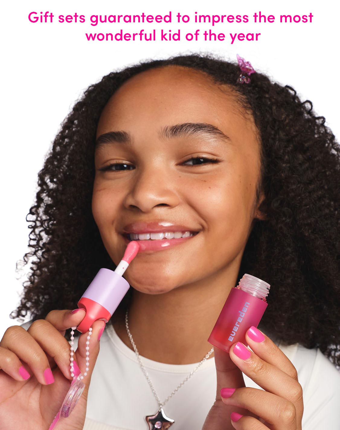 Kids Cherry Glaze Lip Oil Duo Gift Set