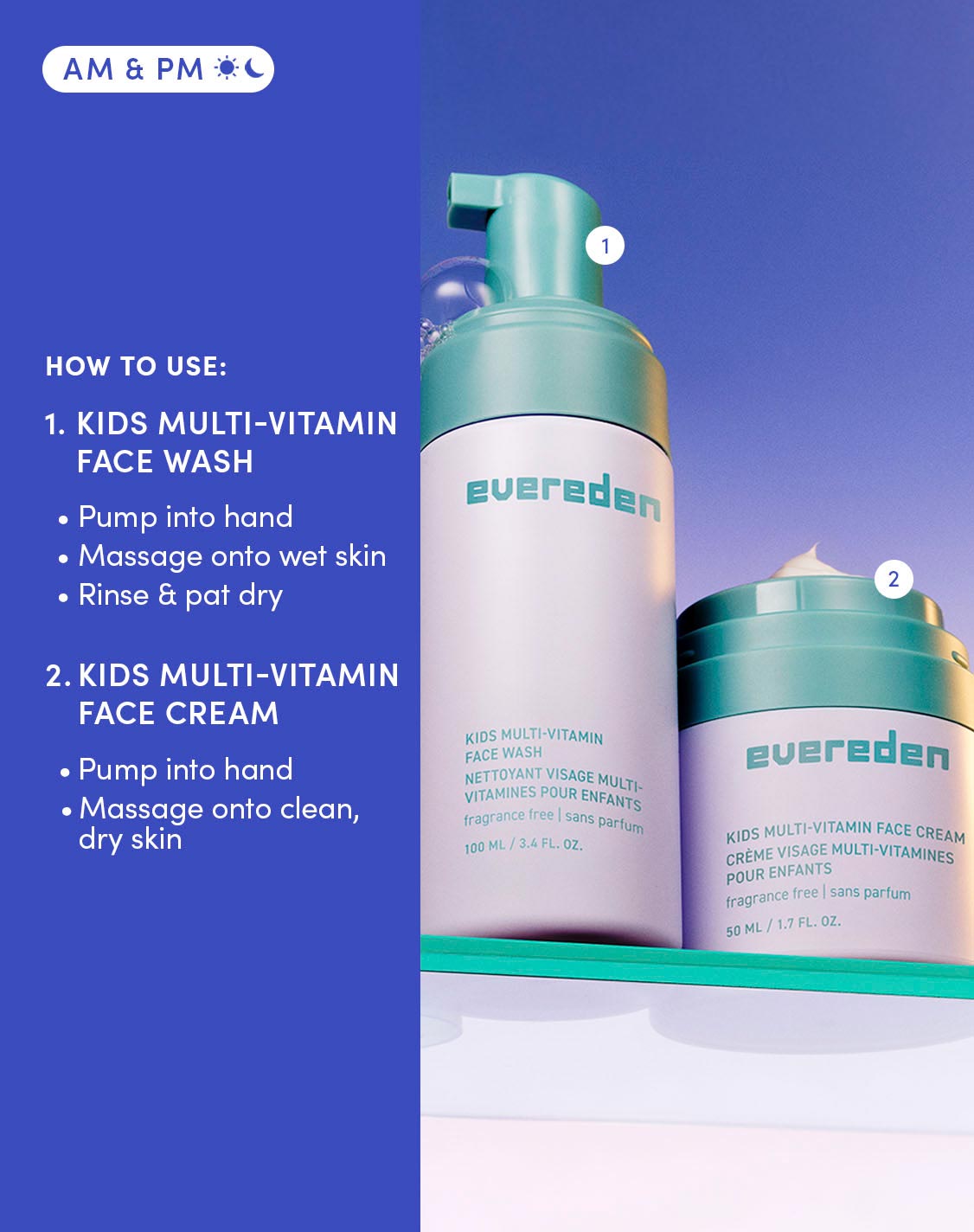 Kids Happy Face Duo Fragrance Free