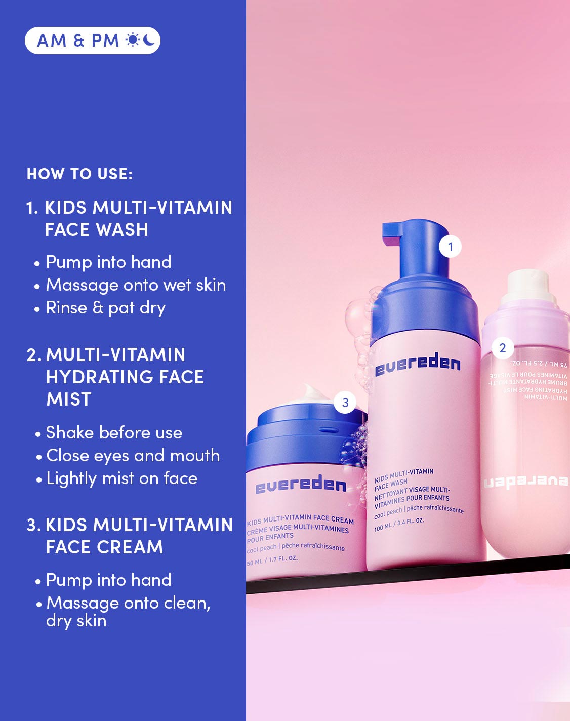 Kids Happy Face Trio