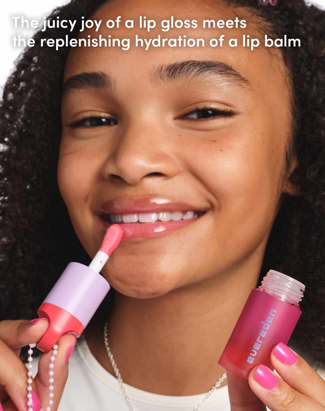 Kids Tinted Lip Oil | Safe Kids Makeup For Play | Evereden