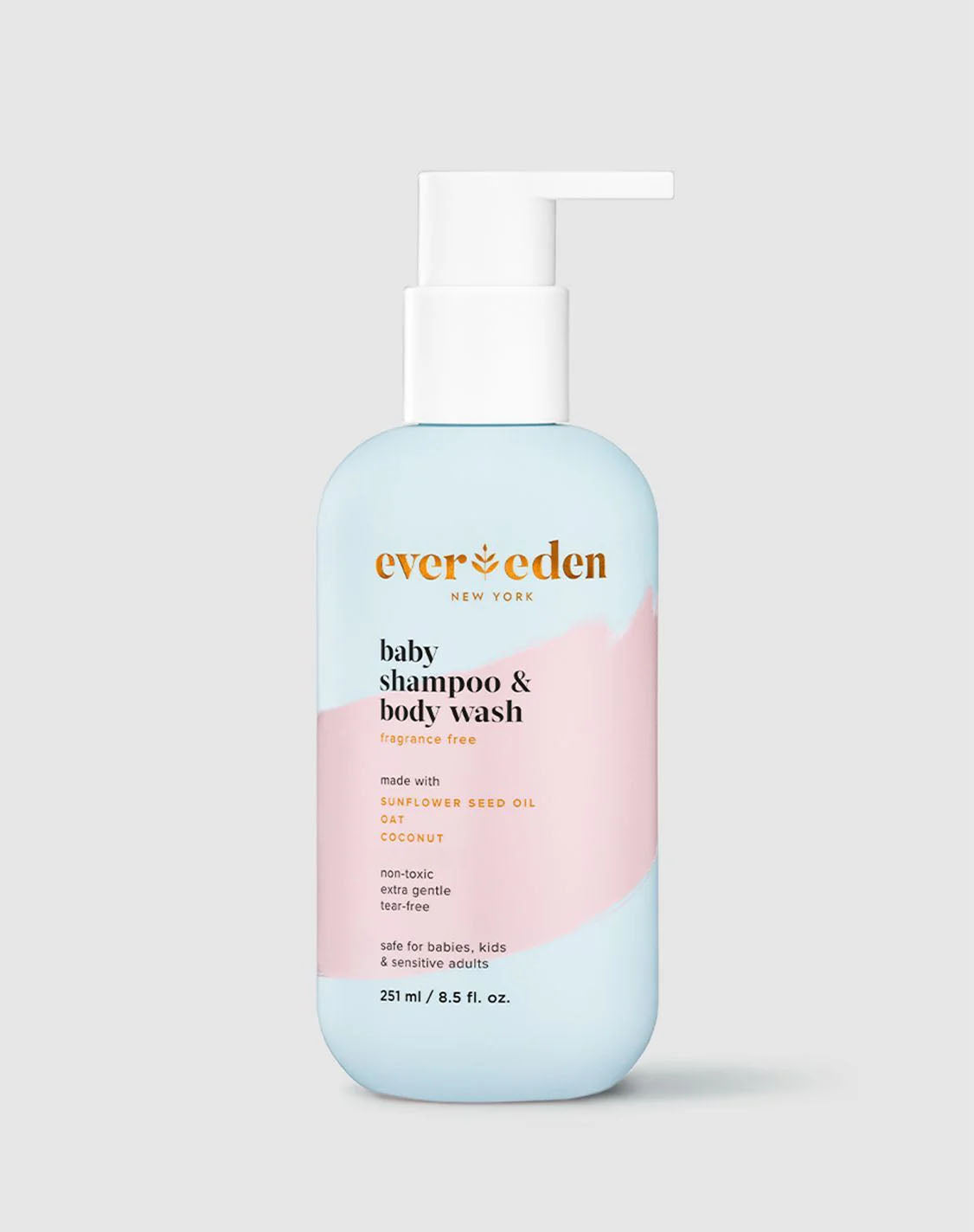 Baby Shampoo and Body Wash Fragrance Free