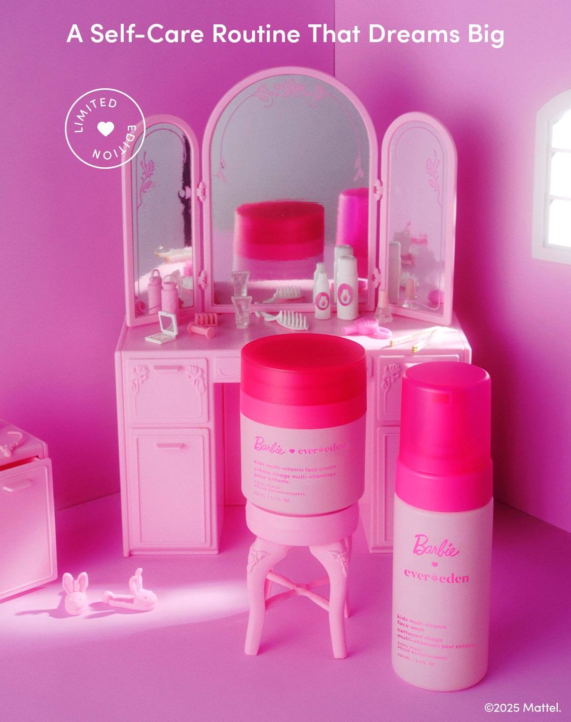 Evereden | Barbie™ Skincare Set for Kids | Kids Happy Face Duo | Clean ...