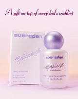 Hair and Body Fragrance Mist - Vanilla Frosting spread to highlight its texture