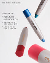 Evereden Kids Tinted Non Toxic Lip Gloss: Sheer Red & Pink - Non Toxic Kids Makeup - Vegan Natural Makeup for Kids - Soothing & Hydrating Kid Lip