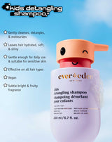 Evereden Kids Face Cream, 1.7 oz. & Kids Face Wash, 3.4 fl oz. | Melon  Juice Scent | 2 Item Bundle Set | Clean and Kids Skincare