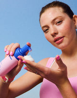 Model applying Kids Multi-Vitamin Face Wash