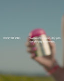 Video showing application.

How to use:
Swipe onto clean, dry pits for all-day freshness. 