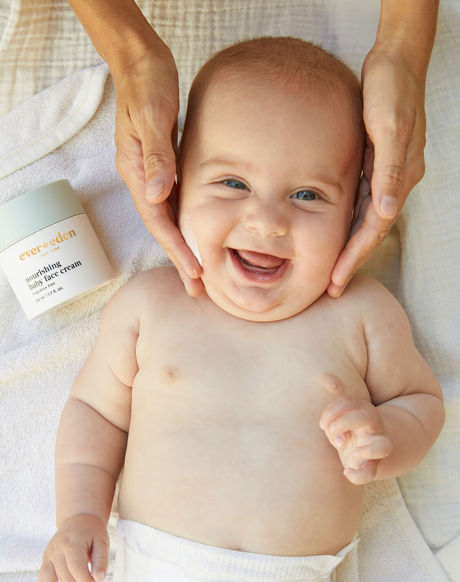 Bestselling Baby Face Cream Safe And Natural Skincare For Baby Evereden