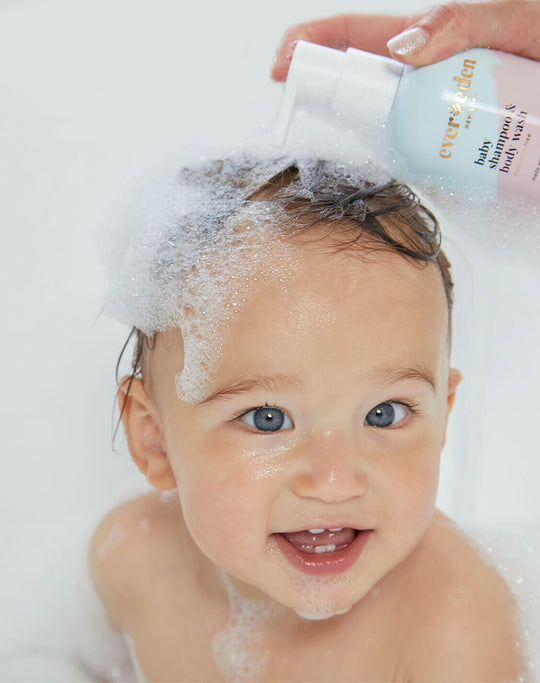 Organic Baby Shampoo and Body Wash Evereden Safe And Natural Skincare