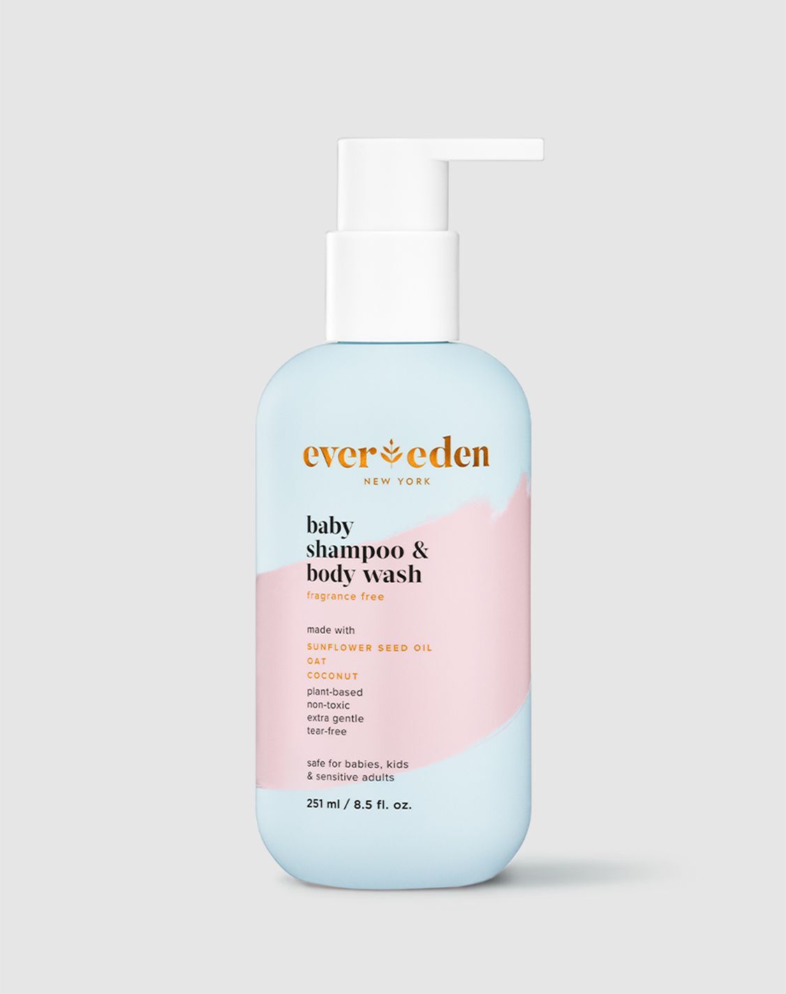 Evereden Champú para niños, desenredante, 6.7 onzas líquidas, cuidado del  cabello infantil a base de plantas, ingredientes limpios y no tóxicos
