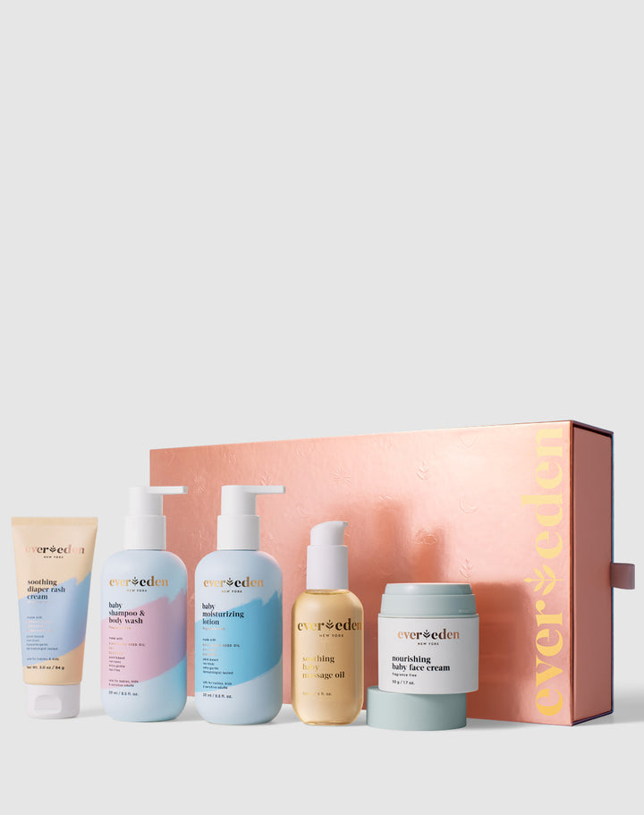 Baby Skin Care Gift Set Evereden Safe Baby & Pregnancy Skin Care